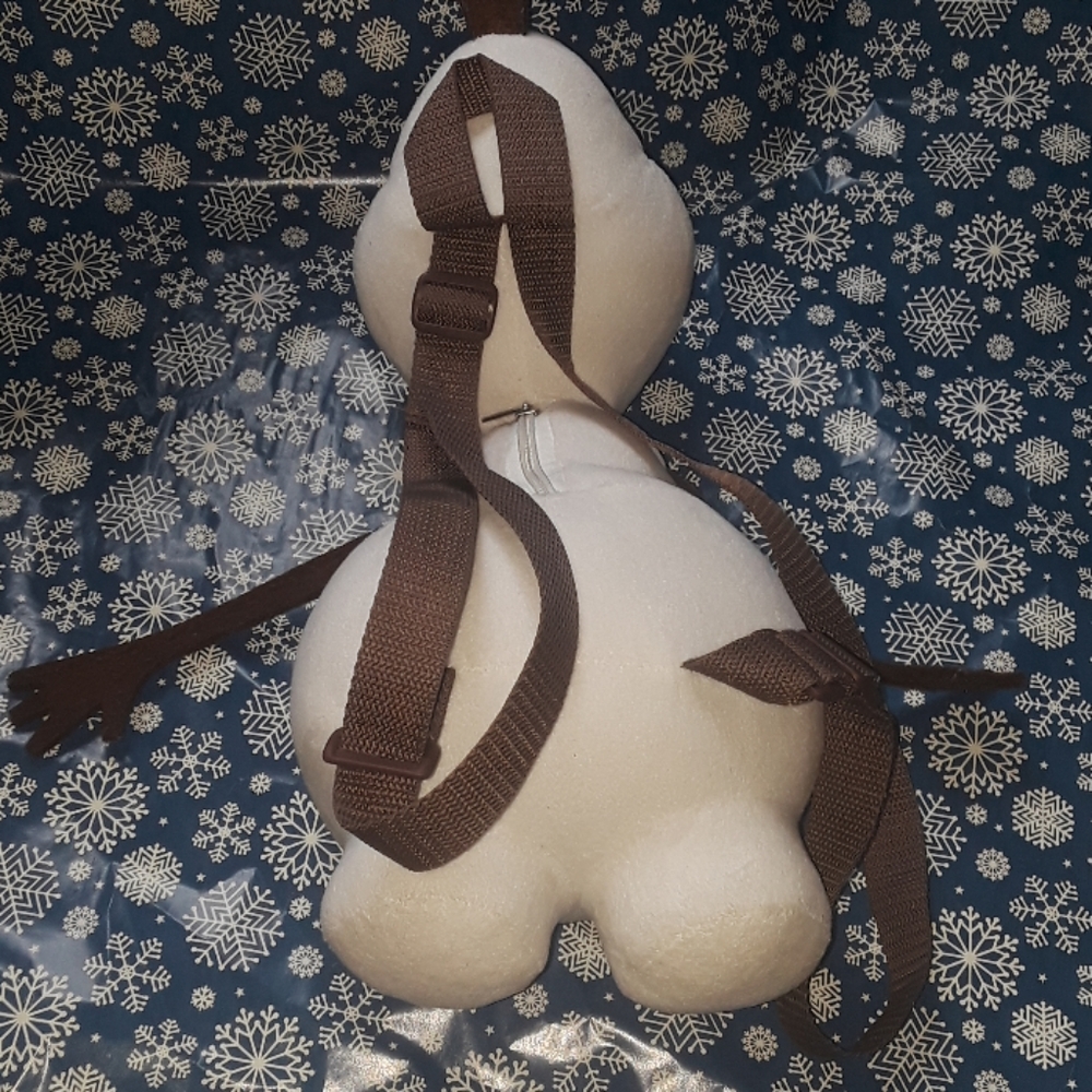 -Disney Frozen Olaf snowman plush doll backpack - Picture 3 of 8